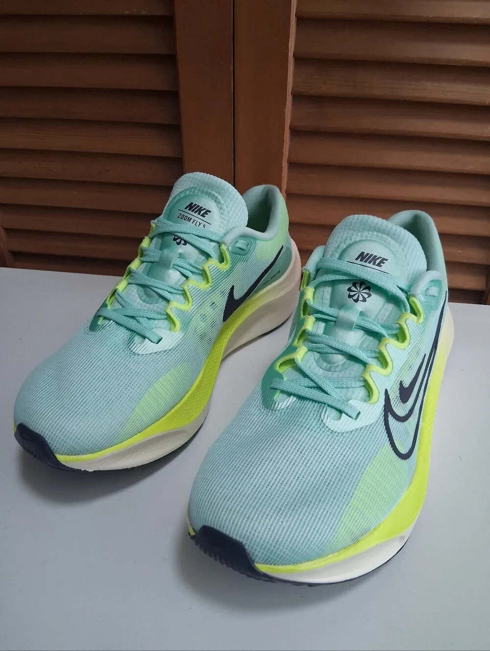 Nike Zoom Fly 5 Mint Foam Ghost Green DM8974-300 Men's Running Shoe Size 11